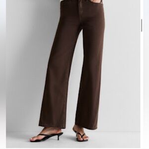 Quince Bella wide leg jeans